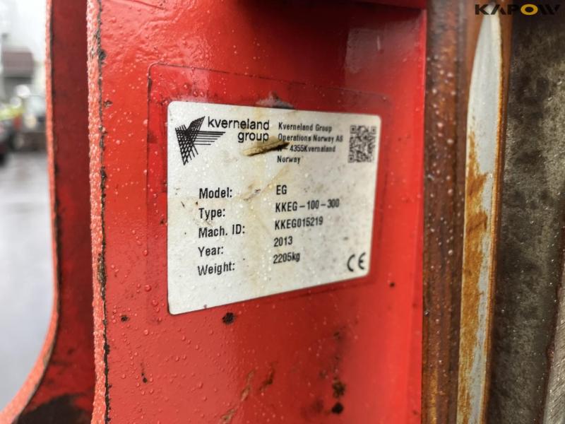 Kverneland EG100 5 furrow plough 11