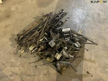 Locks for twin wheels