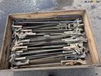 Locks for twin wheels 12