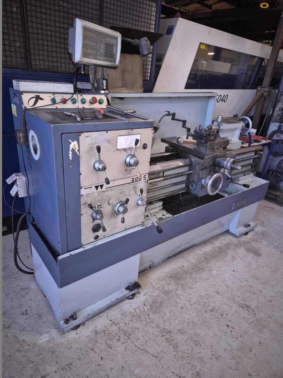 Labor 200S lathe with equipment 2