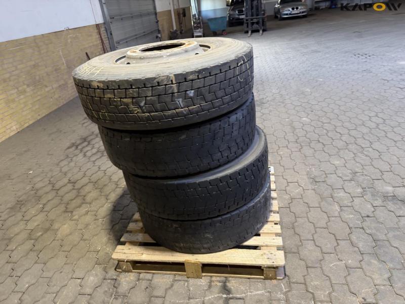 Truck wheels 315/80-R22.5 - 4 pcs 4