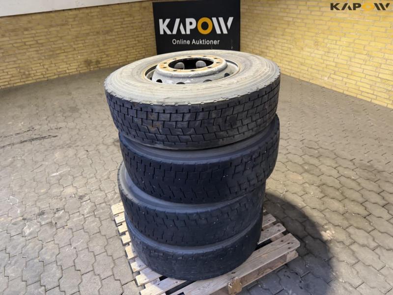 Truck wheels 315/80-R22.5 - 4 pcs 9