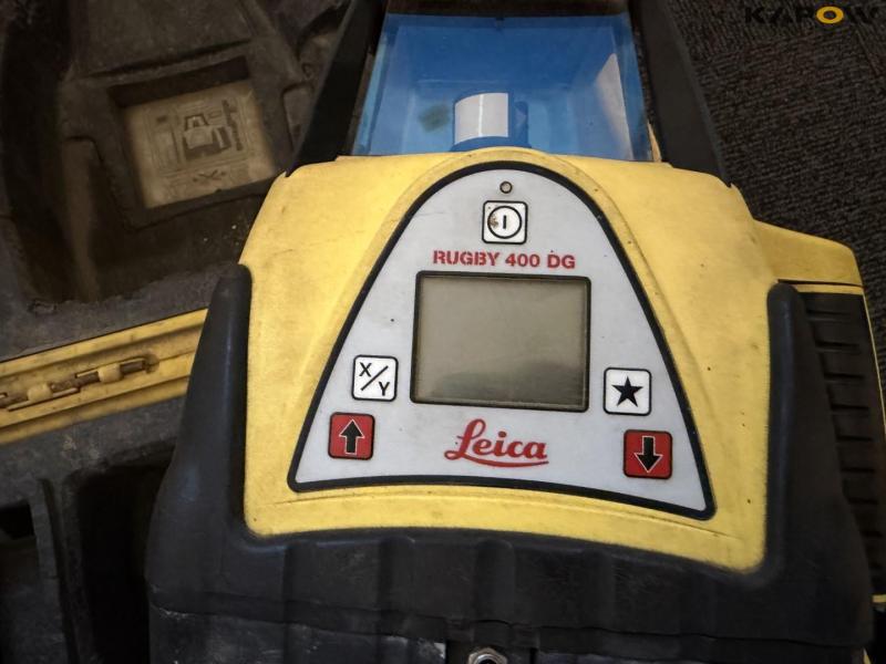 Leica rugby 400 DG rotation laser 11