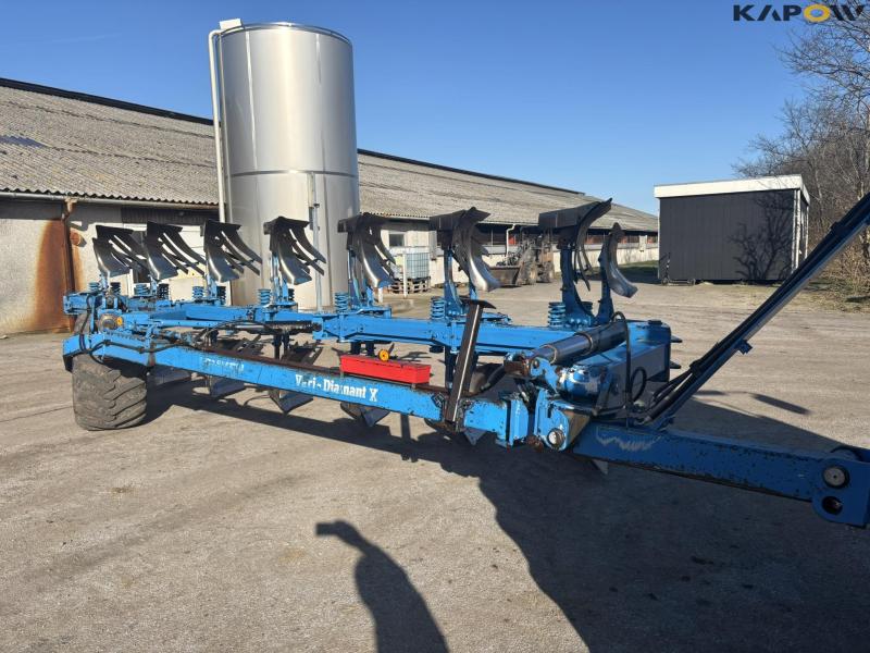 Lemken Vari Diamant X harrow plow 7 feet 4