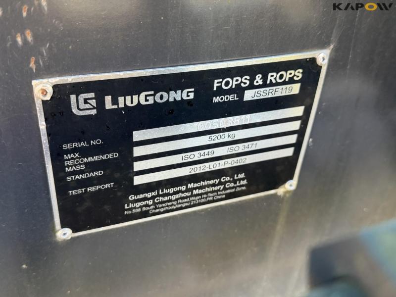 Liugong 385B skid steer loader 42
