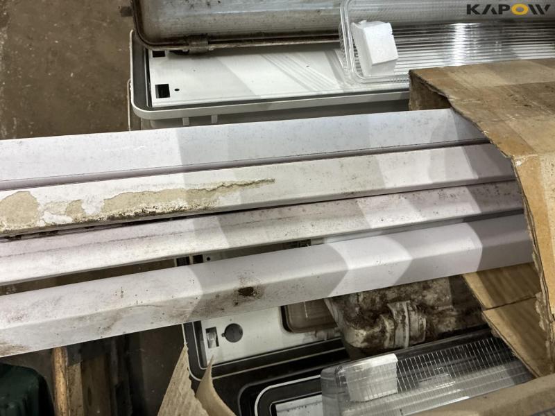 Fluorescent tubes, fixtures and storage boxes 16