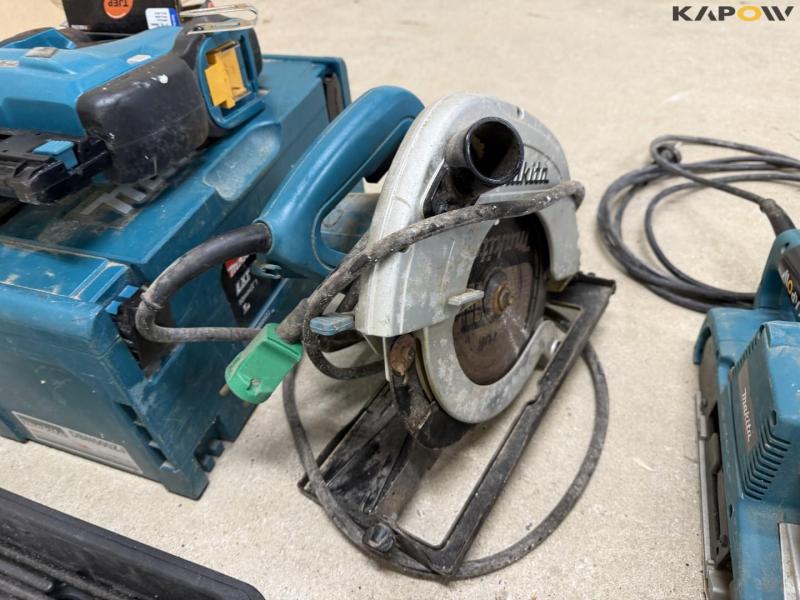 Makita and Dewalt power tools 10
