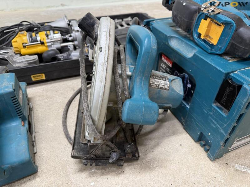 Makita and Dewalt power tools 11