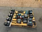Makita charger and batteries - large lot 2