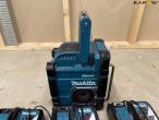 Makita radio, batteries and charger 9