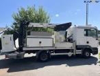Man TGL 12,180 truck with Versalift VT-145-f lift 4