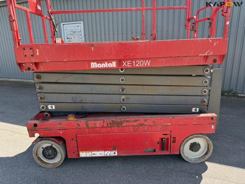 Mantall XE120W scissor lift 9