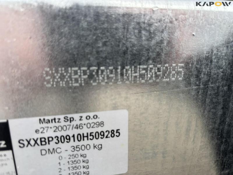 Martz gt tippable 3500 kg trailer 18