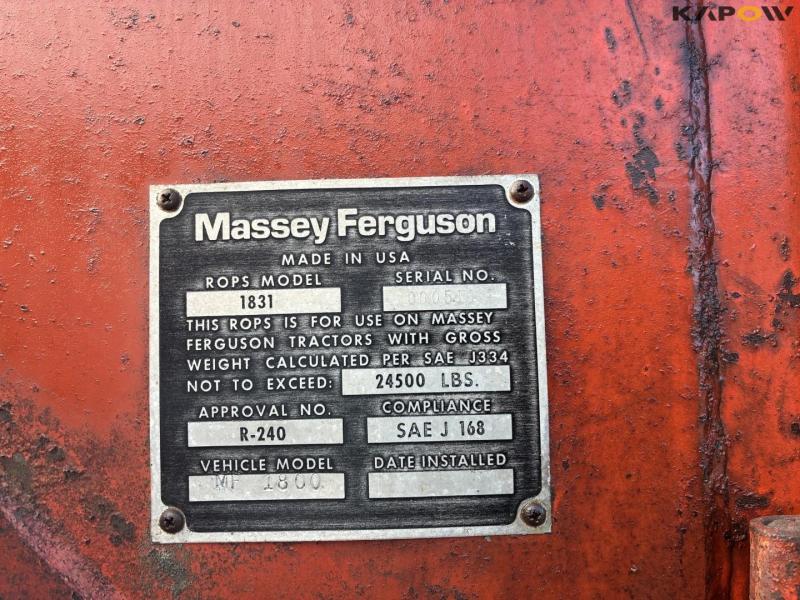 Massey Ferguson 1800 V8 diesel tractor 9