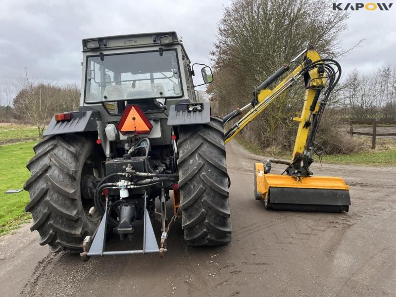 Massey Ferguson 390 tractor with arm mower 6