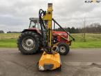 Massey Ferguson 390 tractor with arm mower 4