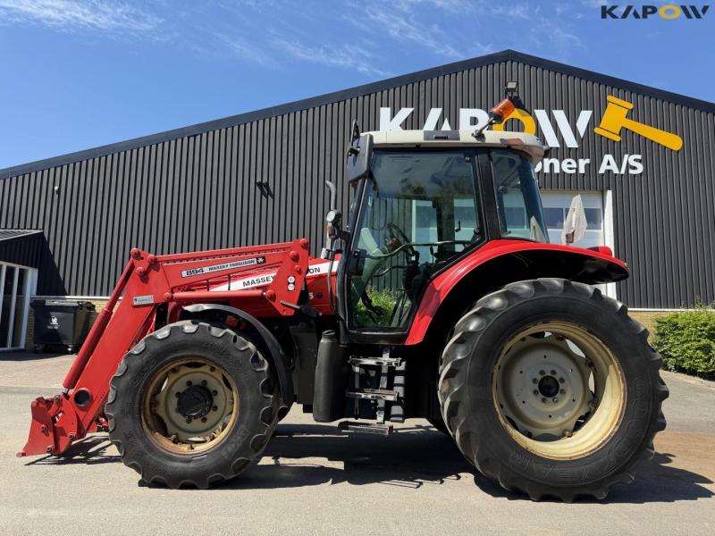 Massey Ferguson 5455 front loader tractor 8