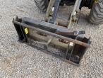 Massey Ferguson skid steer loader with Euro hitch 9