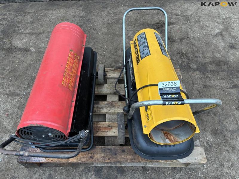 Master B100 + Kongskilde K 30 C heater 2