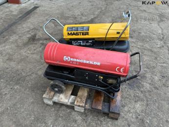 Master B100 + Kongskilde K 30 C heater