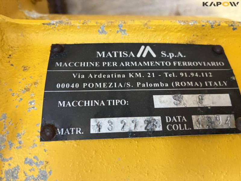 Matisa S9 rail drilling machine 12