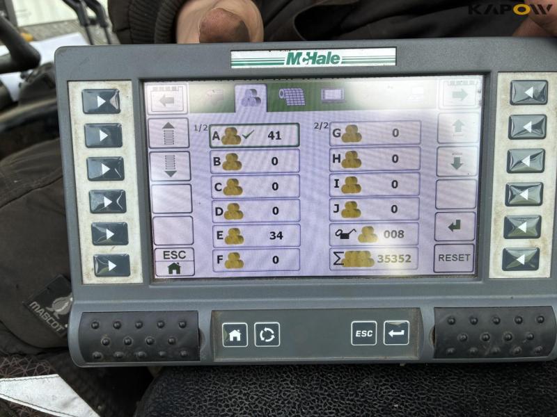 McHale fusion 3 plus round baler 37