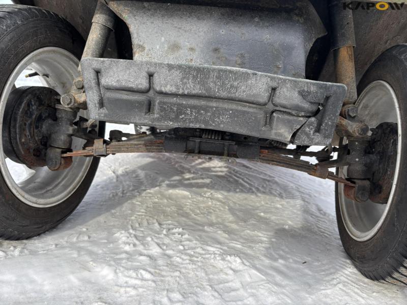 Melex electric car with platform 13