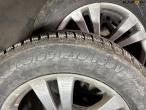 Mercedes alloy wheels with winter tires 7