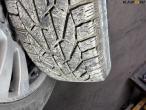 Mercedes alloy wheels with winter tires 8