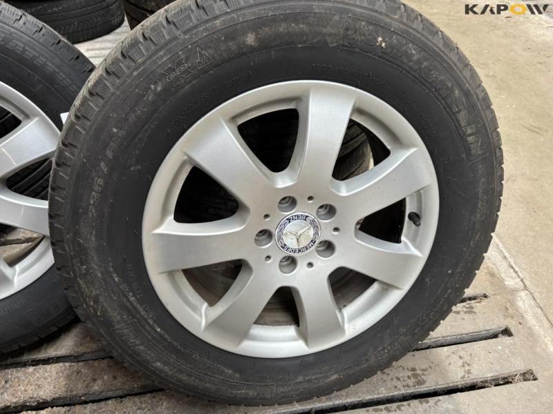 Mercedes wheels with winter tires 4