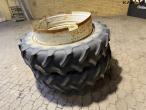 Michelin 13.6-R38 twin wheels 8
