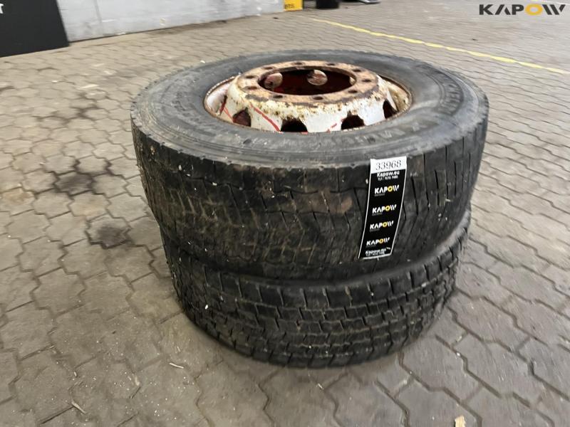 Michelin 315/70-R22.5 complete wheel 3