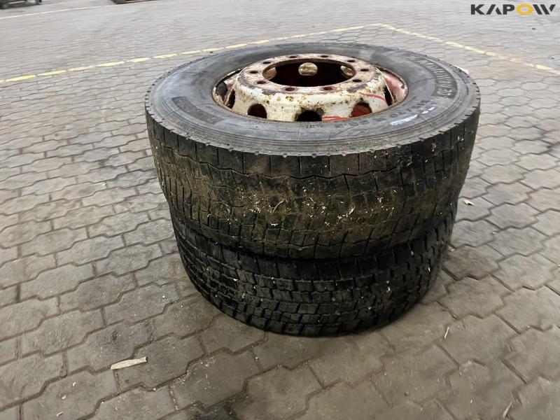 Michelin 315/70-R22.5 complete wheel 5