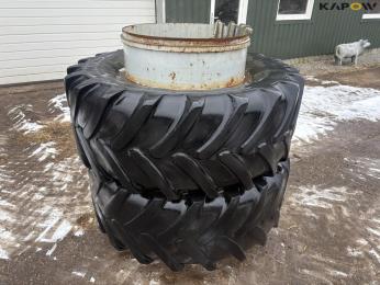 Michelin 540/65-R28 twin wheels