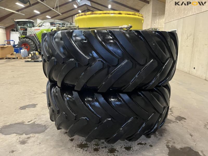Michelin 710/75-R42 twin wheels 6