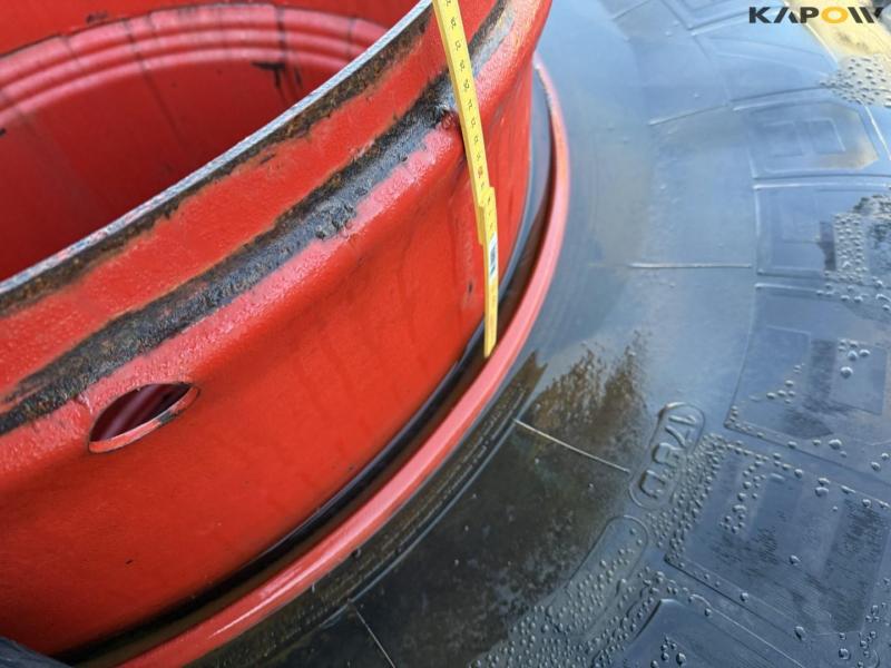 Michelin 710/85-R38 twin wheels 11