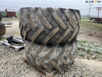 Michelin 750/65-R26 complete wheels