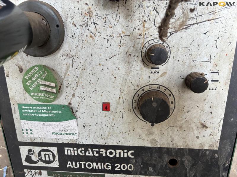 Migatronic automig 200 welder 5