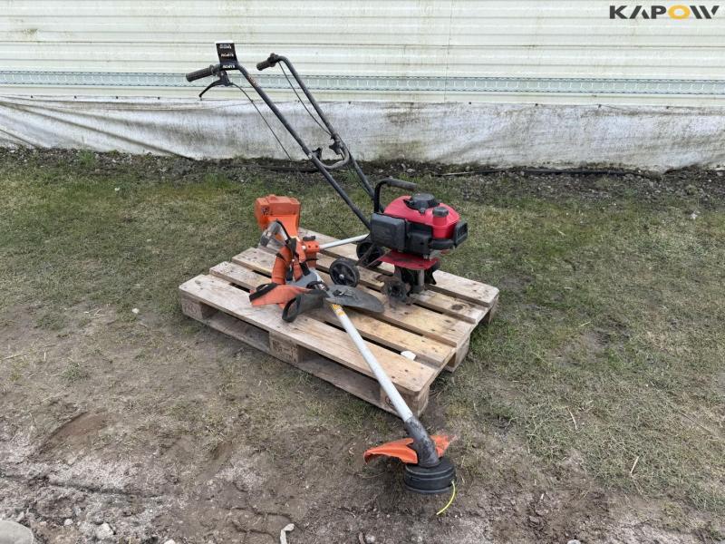 Mini tiller and brush cutter 1