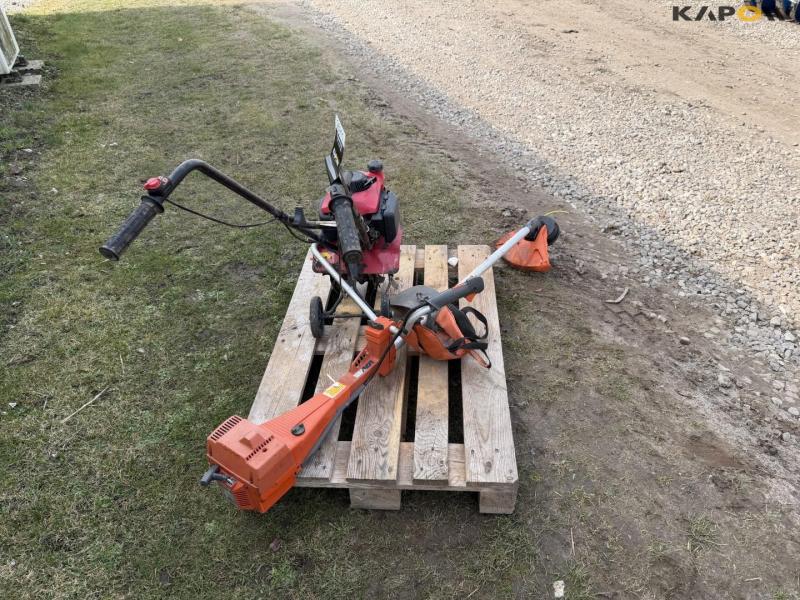 Mini tiller and brush cutter 3