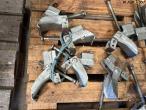 Mounting bracket for twin wheels 7
