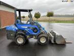 Multione 7.3S skid steer loader with bucket and pallet forks 4