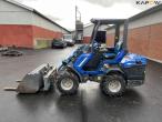 Multione 7.3S skid steer loader with bucket and pallet forks 8