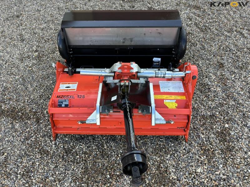 Muratori MZ60SXL 125 stone-clearing rotary tiller with sowing box 27