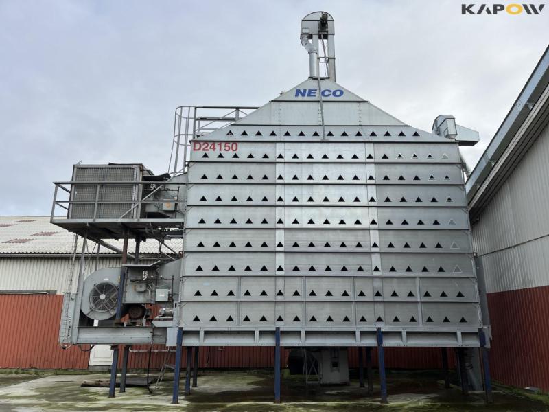 Neco D24150CE grain dryer with conveyor belt and bucket elevator 3
