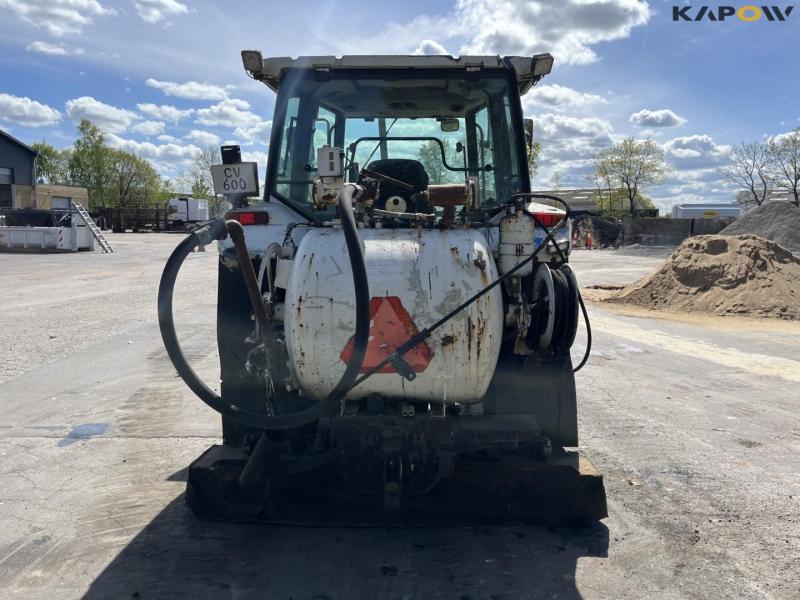 New Holland 4635 tractor with sweeper and emulsion sprayer 6