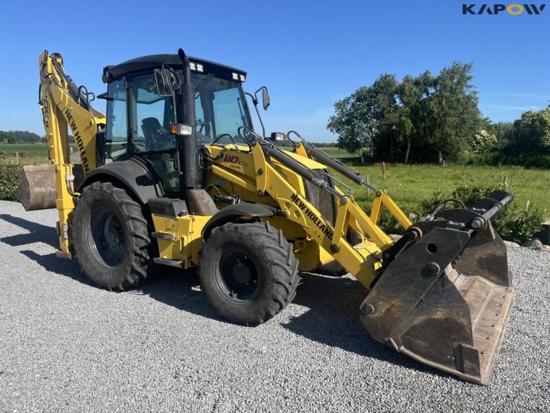 New Holland B110C TC backhoe loader 3