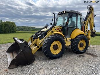 New Holland B115B backhoe loader