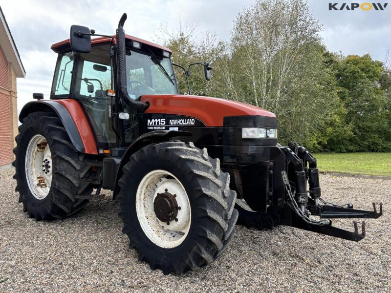 New Holland fiatagri M115 tractor 3