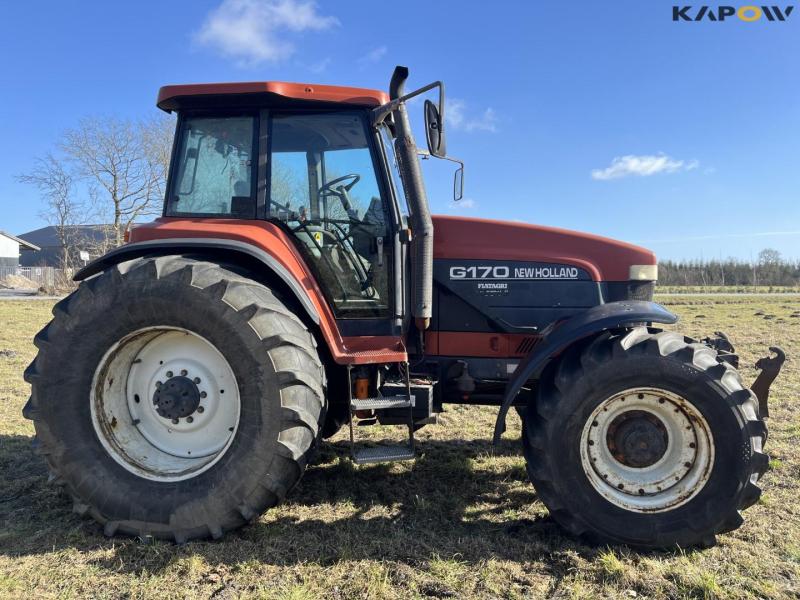 New Holland G170 tractor with front PTO 4